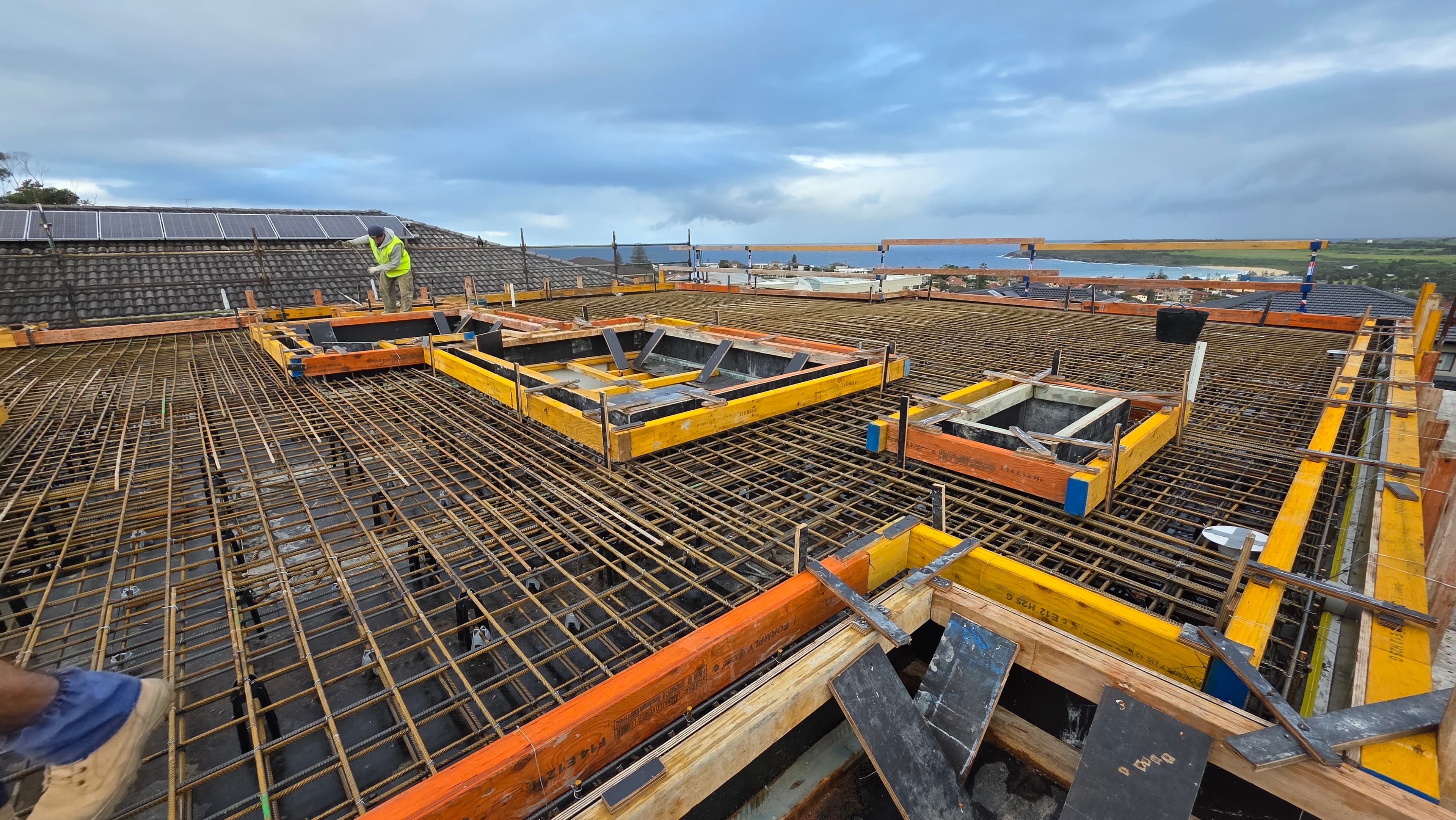Maroubra Pre-Pour Formwork Preparation